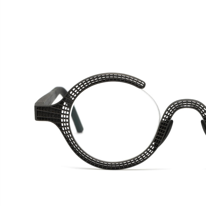 3D geprinte unieke titanium brillen Hoet Couture